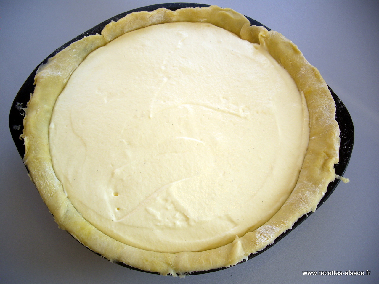Tarte au fromage blanc Recettes d
